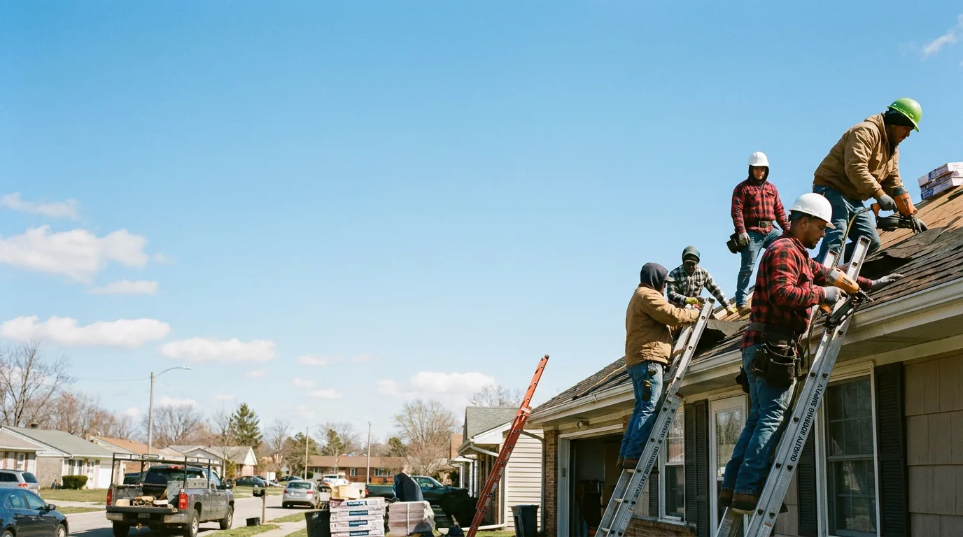 Roofing in West Des Moines, IA near me